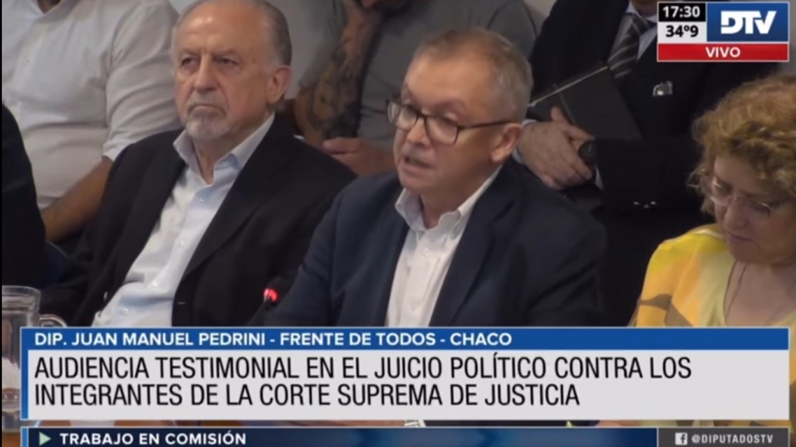 Nueva ronda de testigos en el juicio político a los miembros de la corte suprema