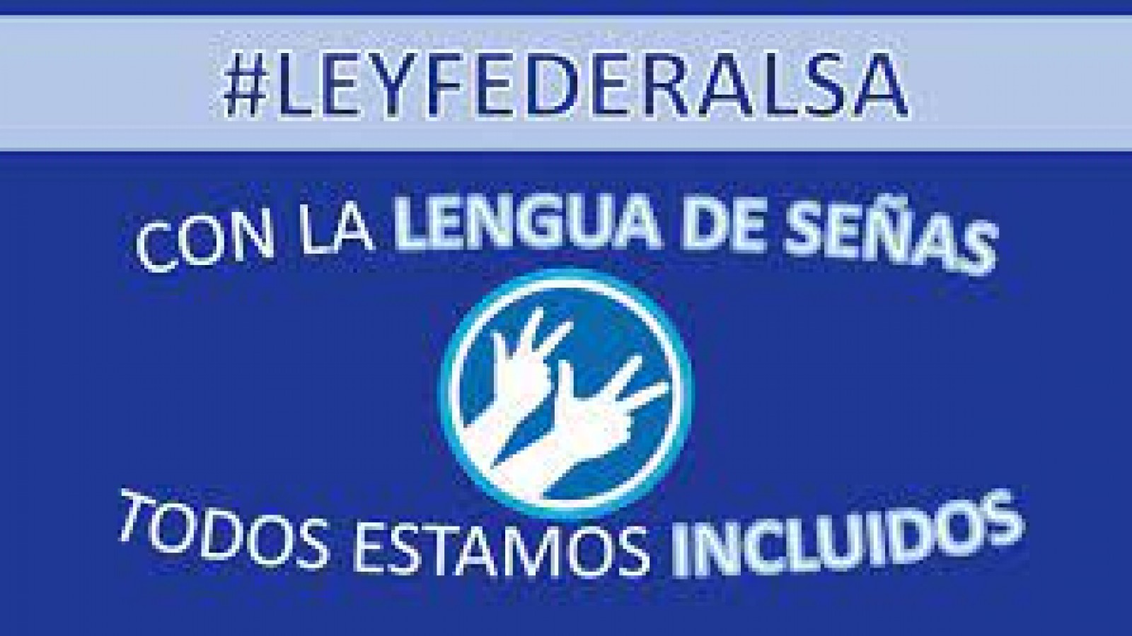En Argentina la Lengua de Señas por ley es reconocida como herencia originaria