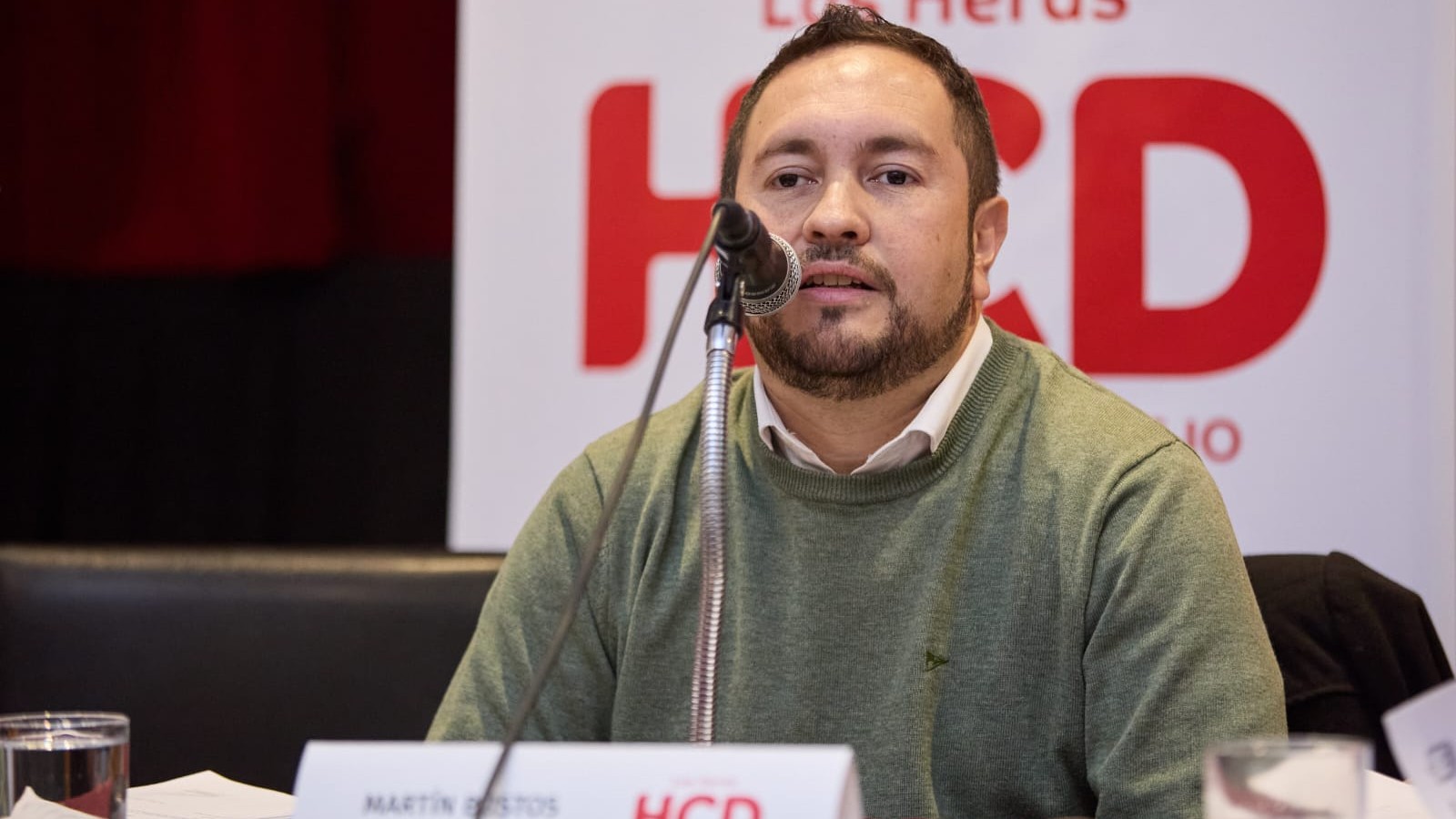 Martín Bustos dejó la Presidencia del HCD de Las Heras para asumir la Secretaría de Obras y Servicios Públicos