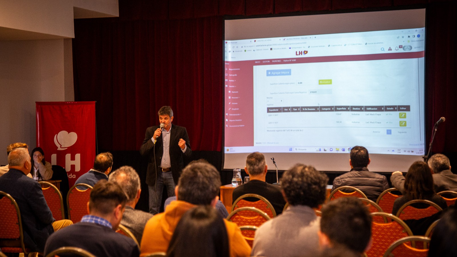 Las Heras presentó un novedoso Sistema Integral de Gestión Catastral y un Mapa interactivo de Uso de Suelo