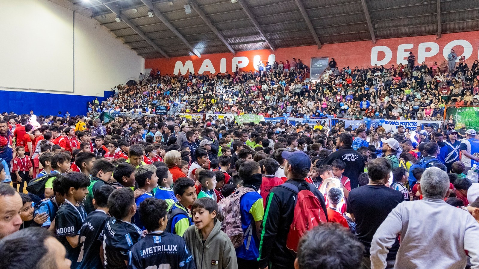 Más de 2000 deportistas fueron parte del Torneo de Valores en Maipú