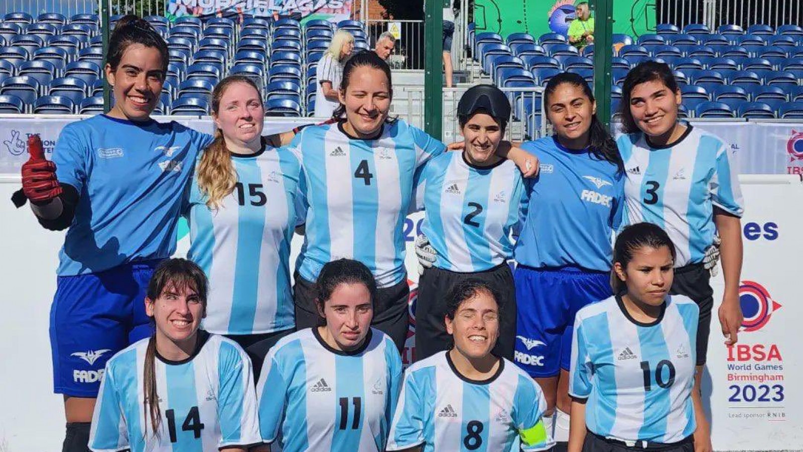 Las Murciélagas salieron campeonas del Mundial de Fútbol para Ciegas- LSA