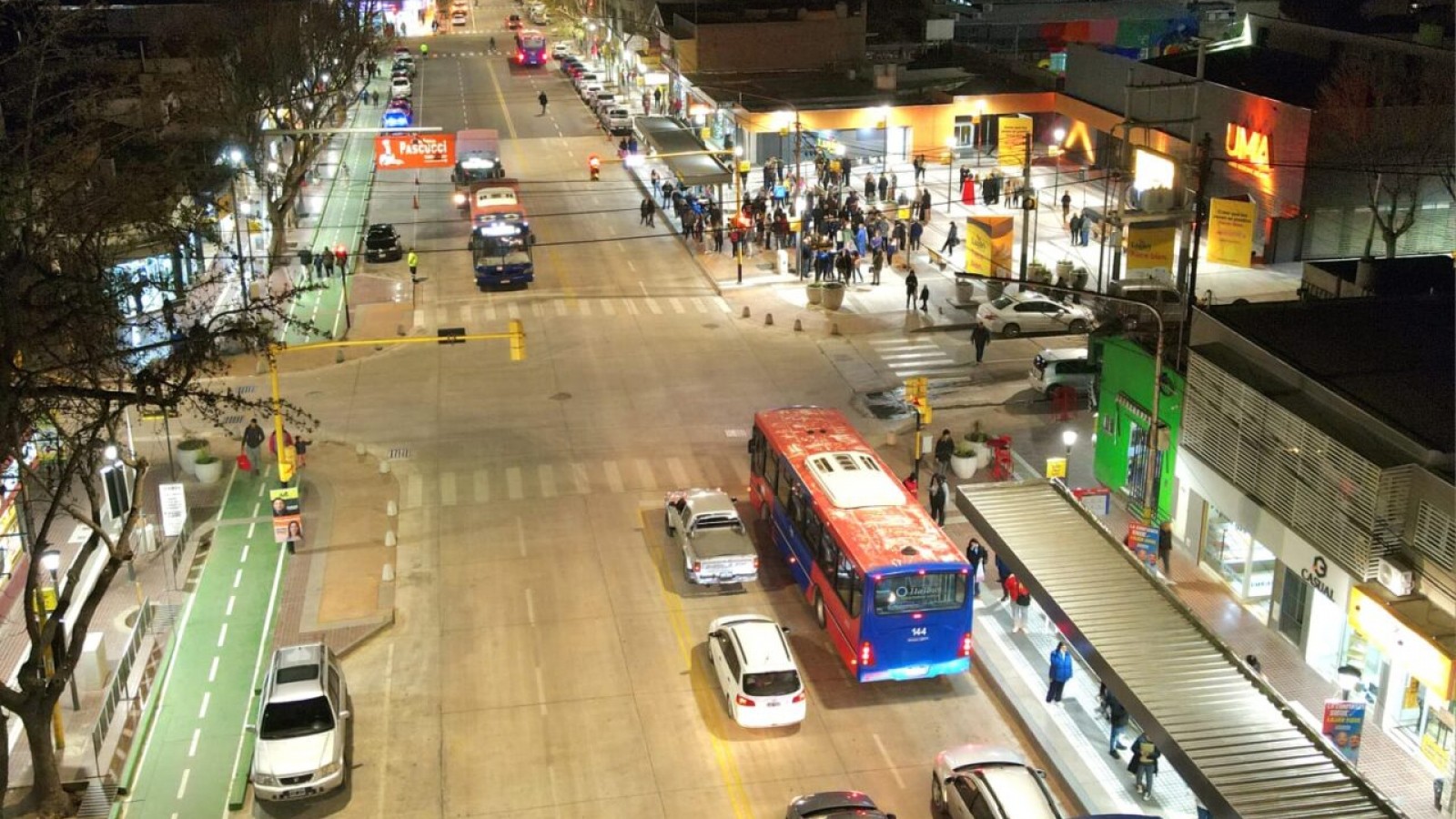 Bragagnolo presentó la remodelación integral del microcentro de Luján de Cuyo