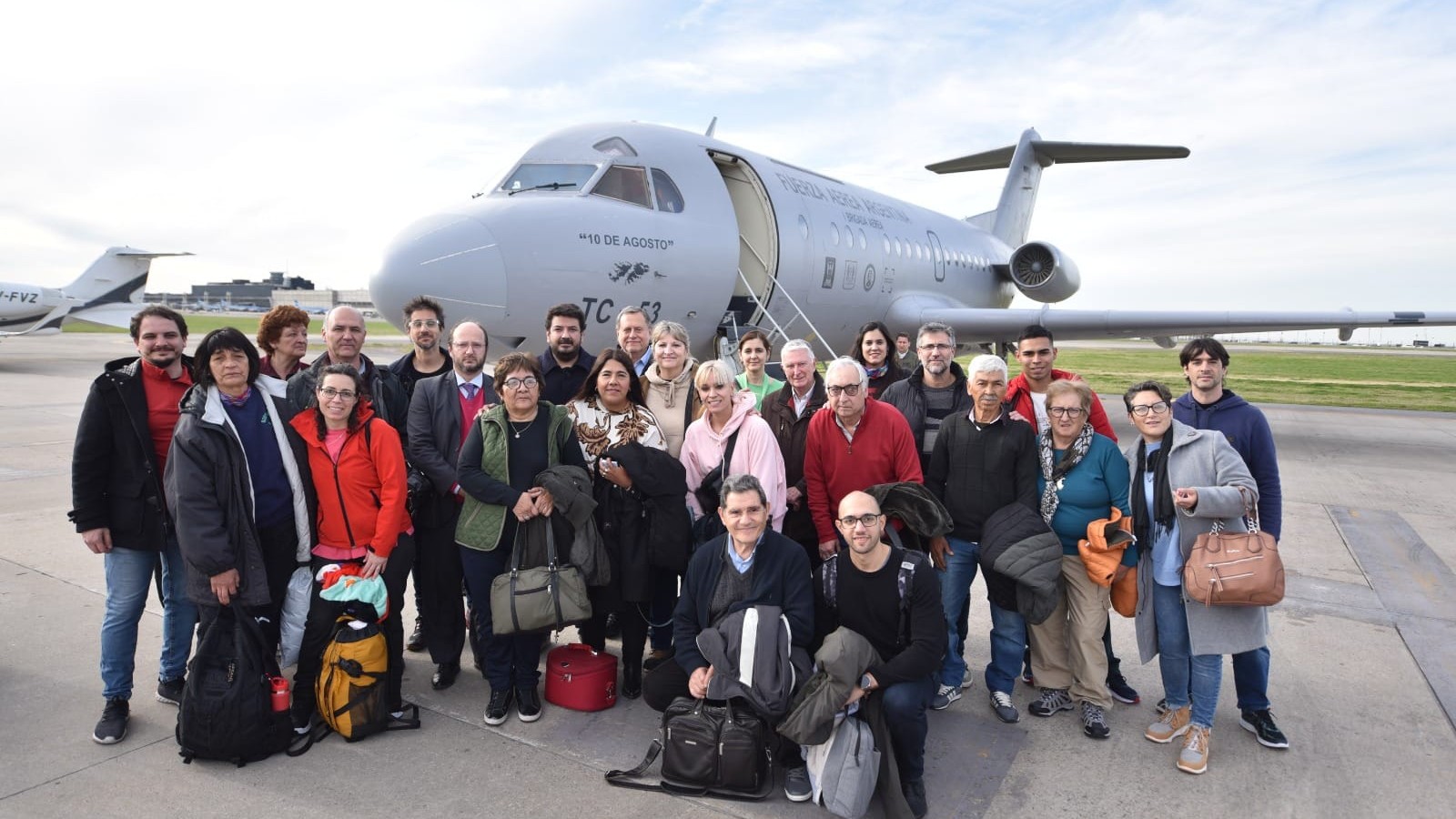 Viaje de familiares de héroes de Malvinas identificados en el cementerio de Darwin
