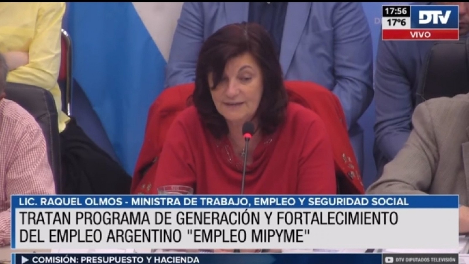 Diputados: Con presencia de Funcionarios en el debate, avanzó el proyecto de «Empleo MIPYME»