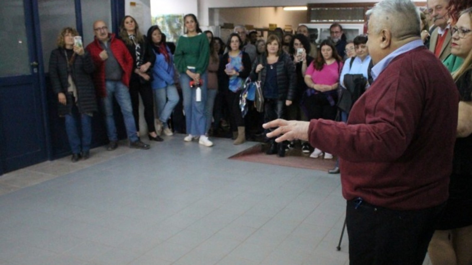 Se inauguró la Sala de Profesores «Eduardo González»