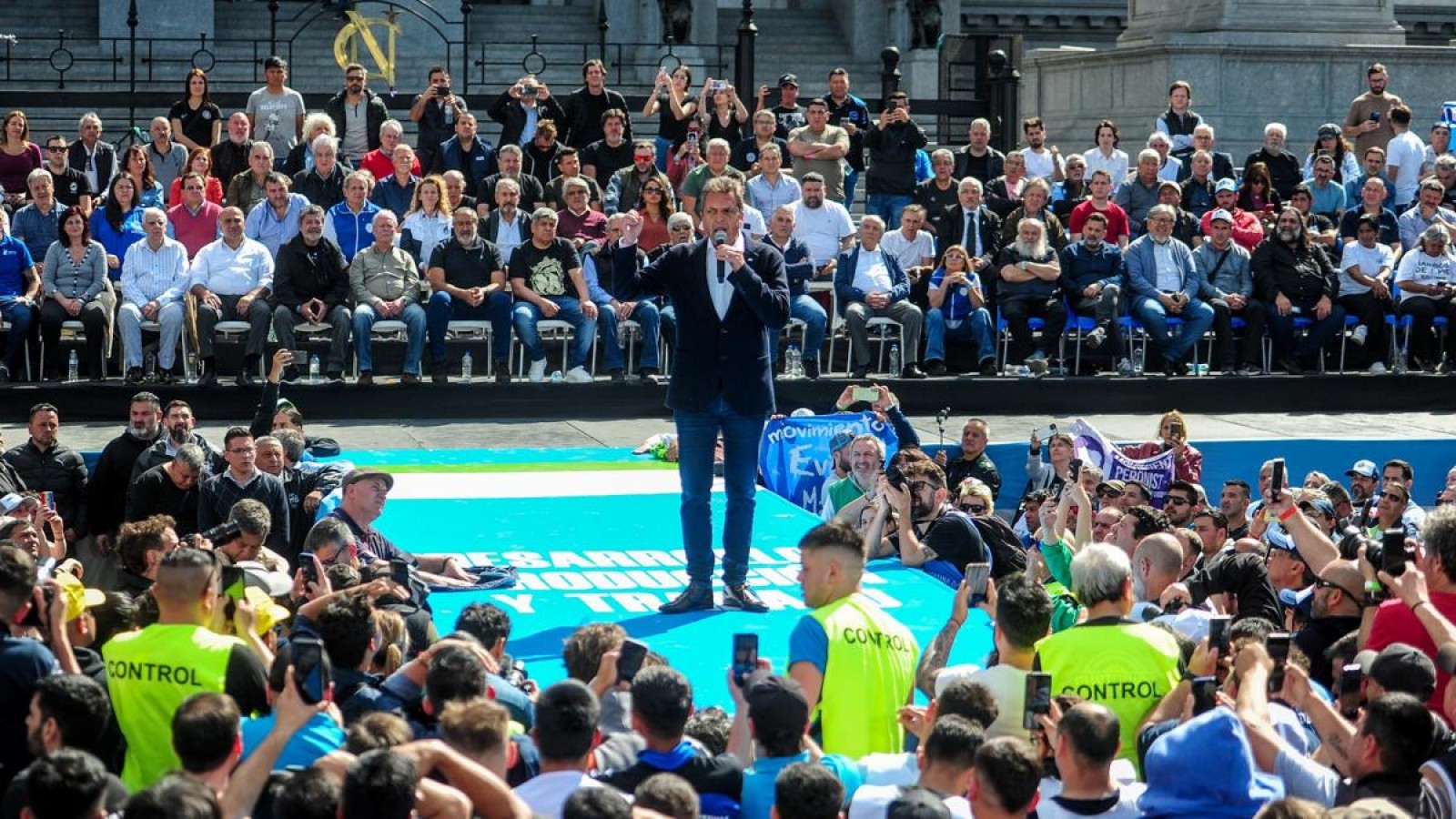 Massa: «Nuestra patria necesita un Gobierno de unidad nacional»