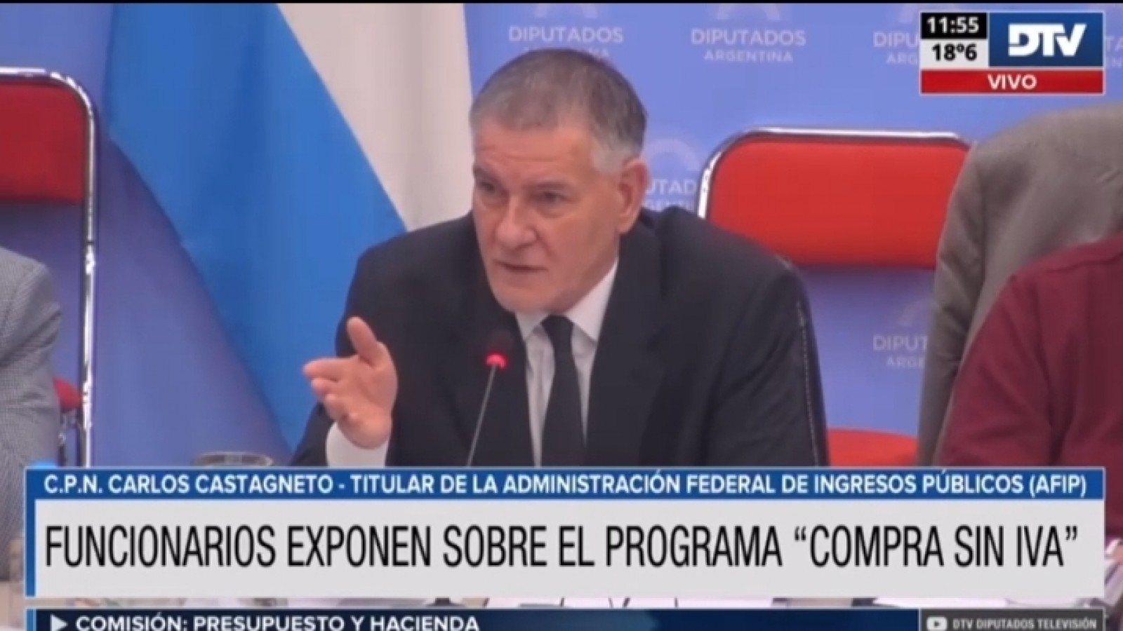 Funcionarios nacionales presentaron el proyecto que crea el programa «Compra sin IVA»