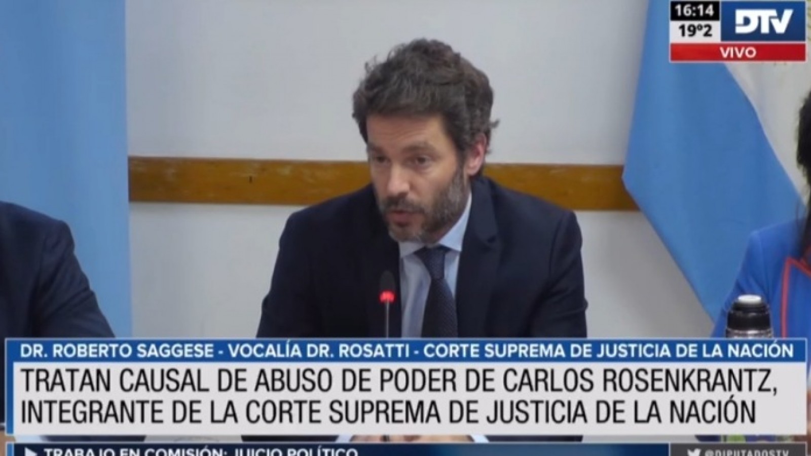 Nuevos testimojuis: Juicio Político sumó la causal «abuso de poder» contra la Corte Suprema