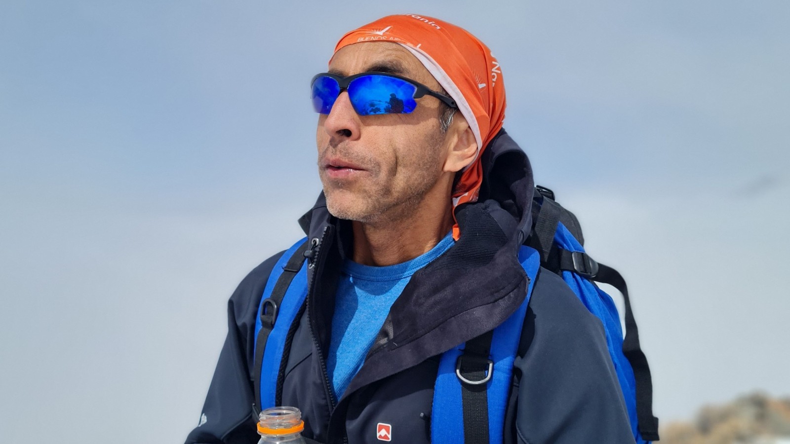 El sentido de hacer cumbre en el Aconcagua del primer mendocino ciego