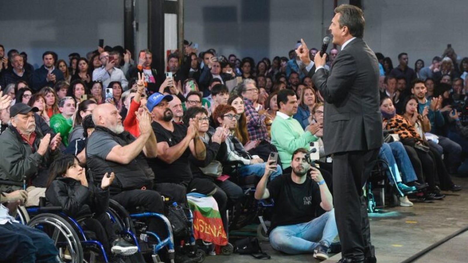 Pronunciamiento del Colectivo de la Discapacidad en apoyo a Sergio Massa