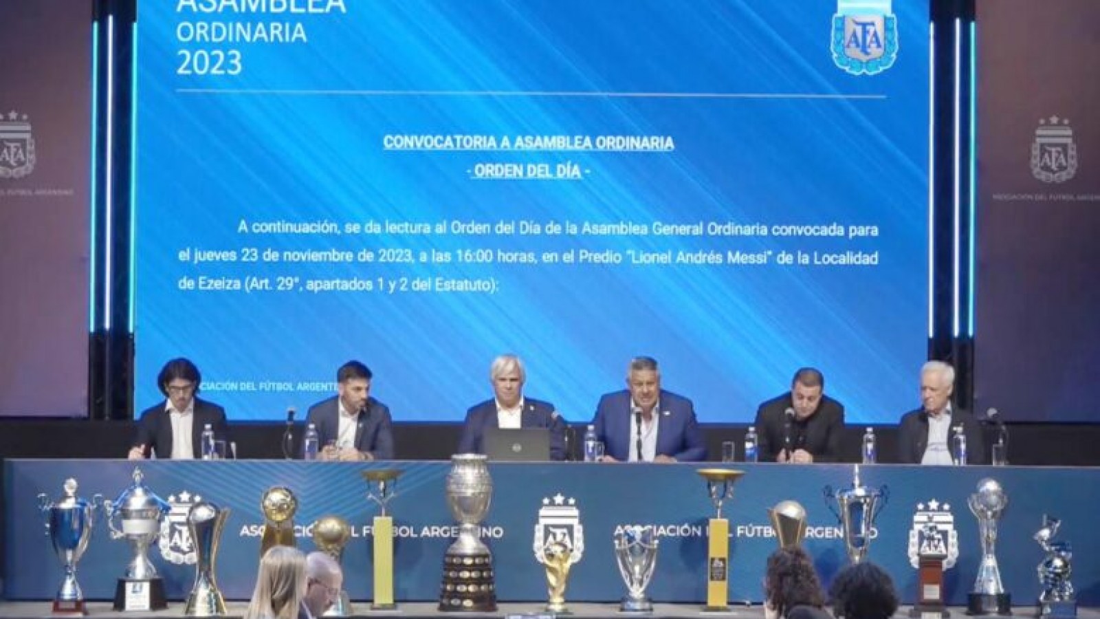 Los clubes dijeron no a la "privatización" del fútbol argentino