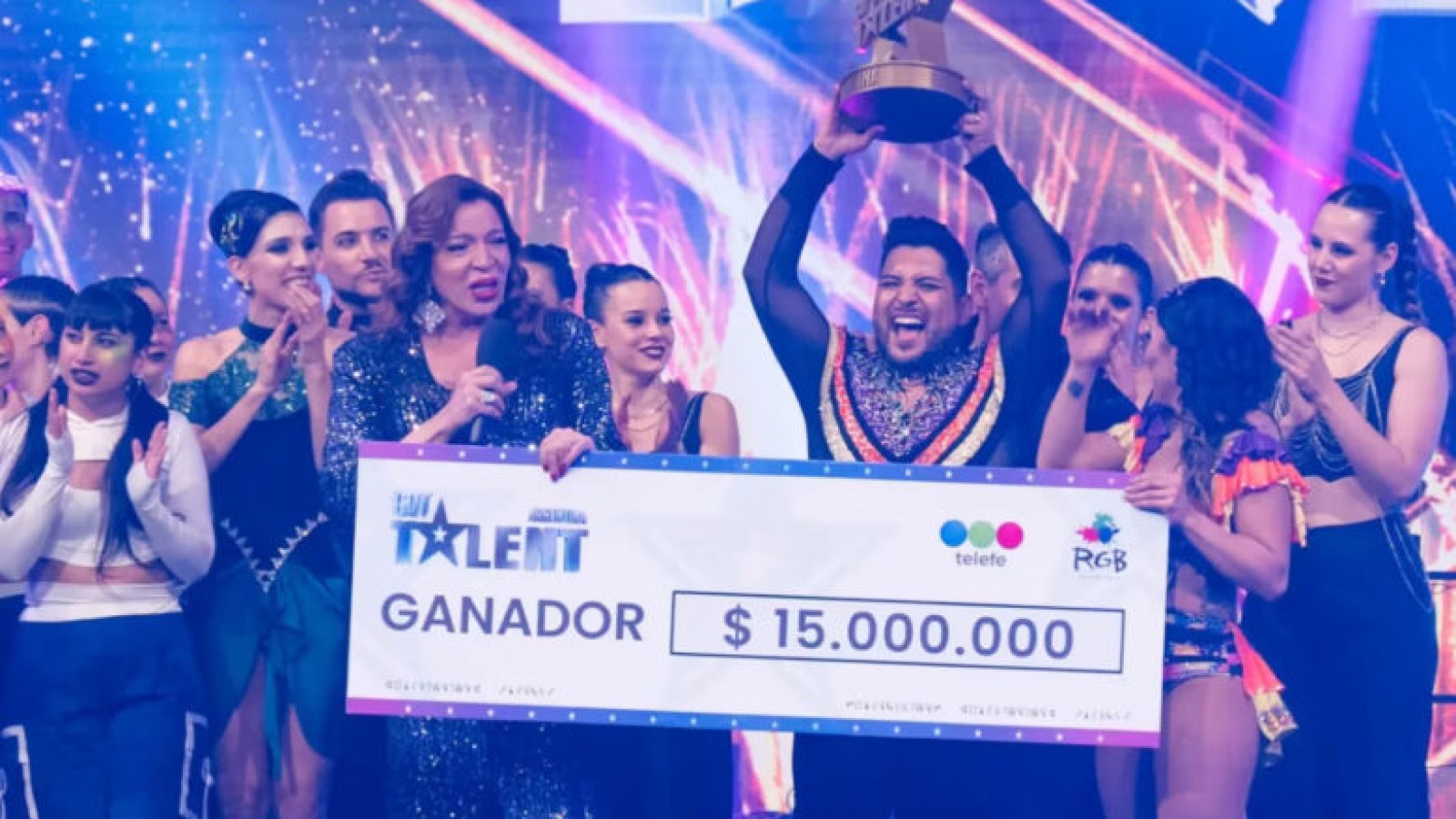 Los ganadores palpitaron en vivo su coronación desde el Teatro Quintanilla
