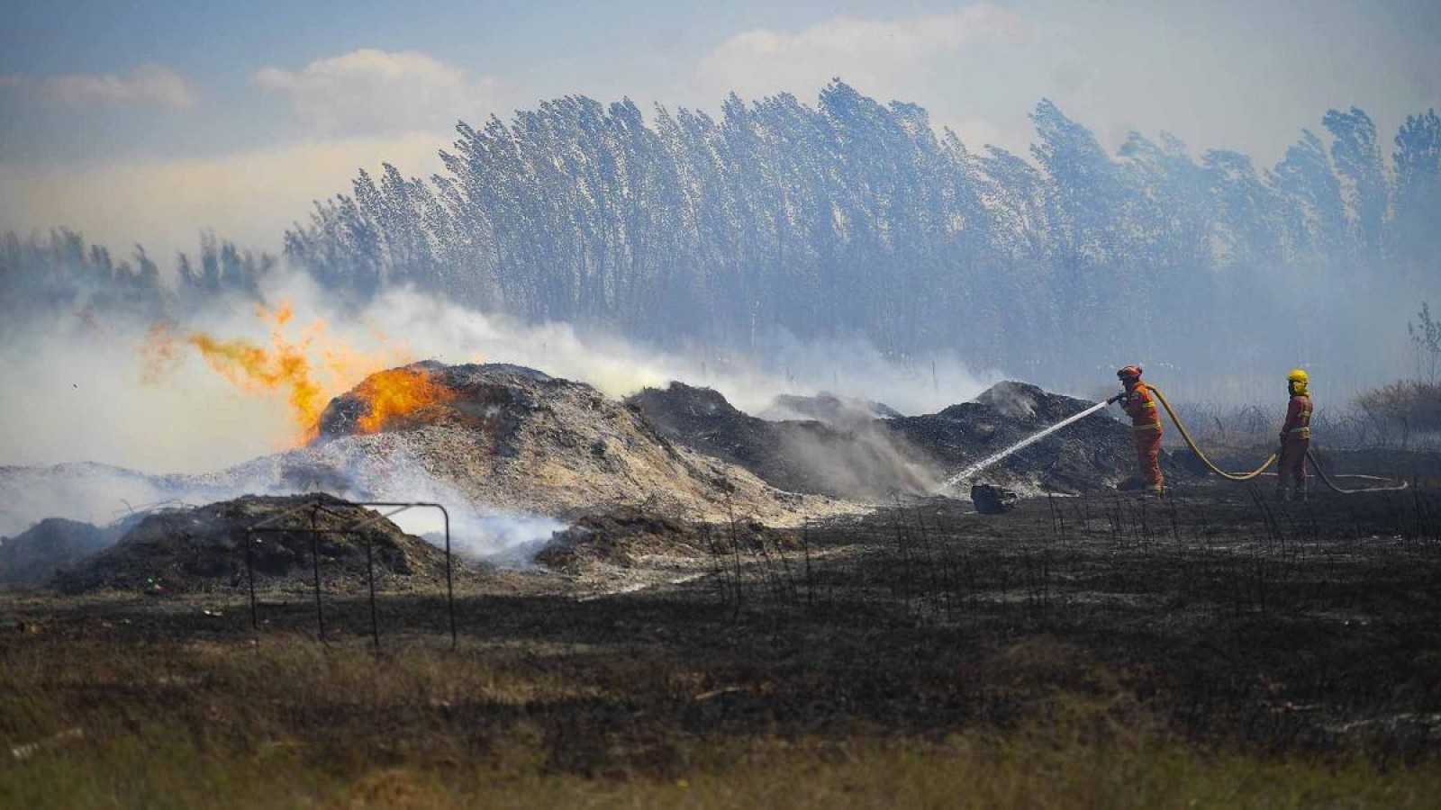 El gobierno decretó la emergencia ambiental y habitacional por el Zonda