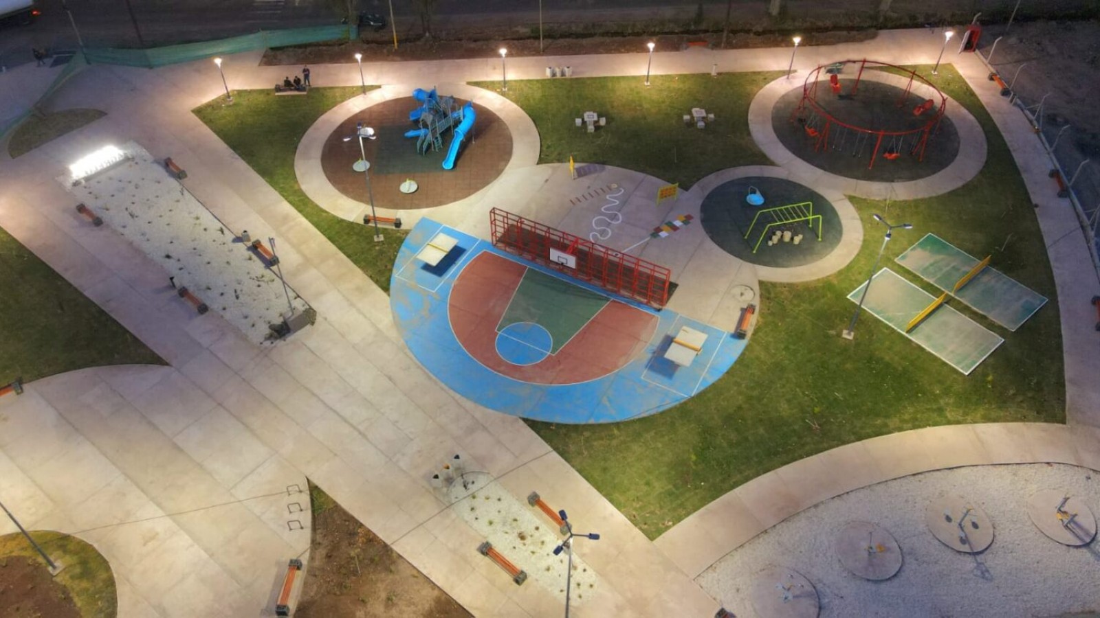 Luján de Cuyo inauguró la Plaza Rincón Agrelo