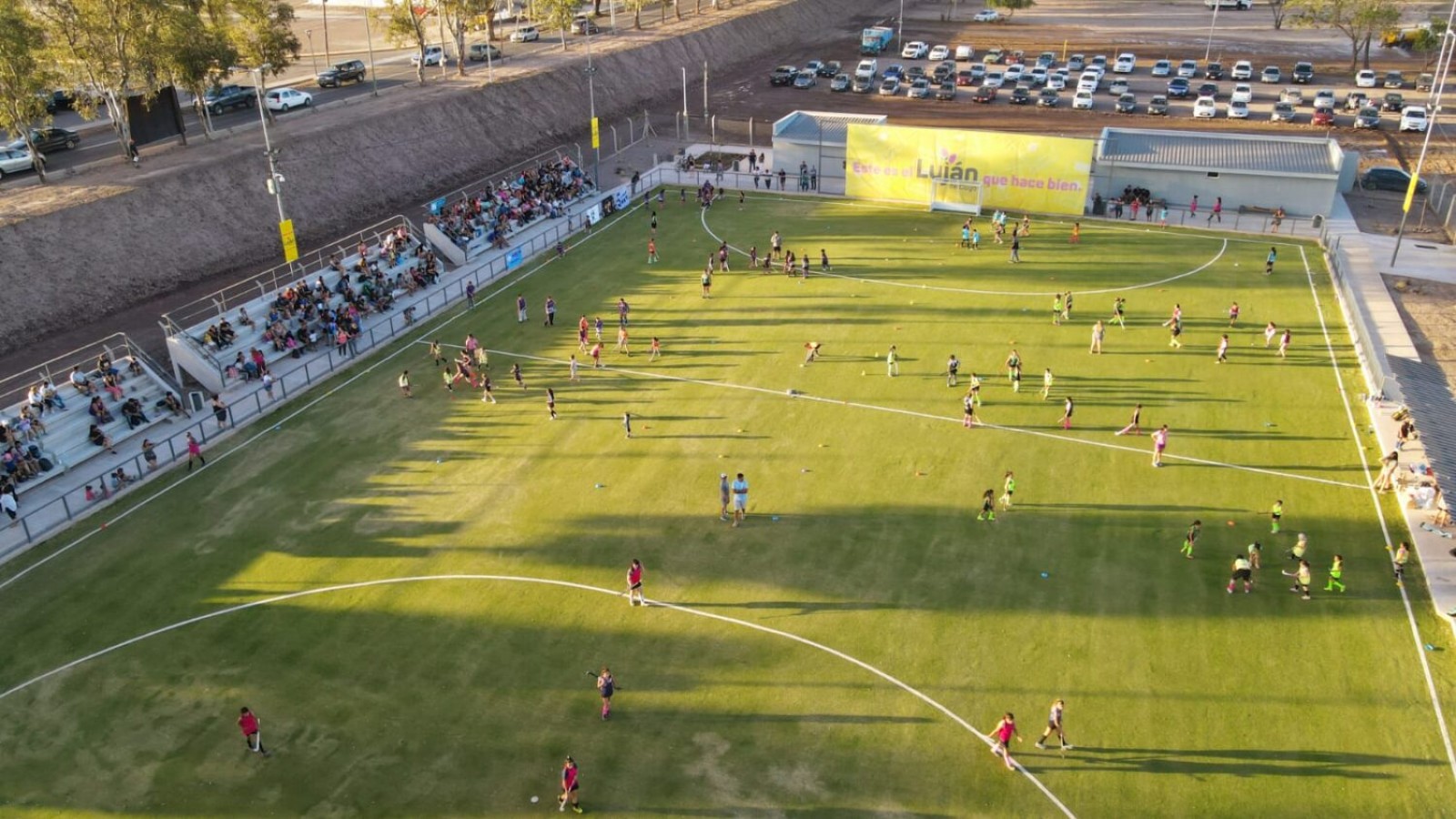 Luján de Cuyo inauguró un Microestadio Municipal de Hockey