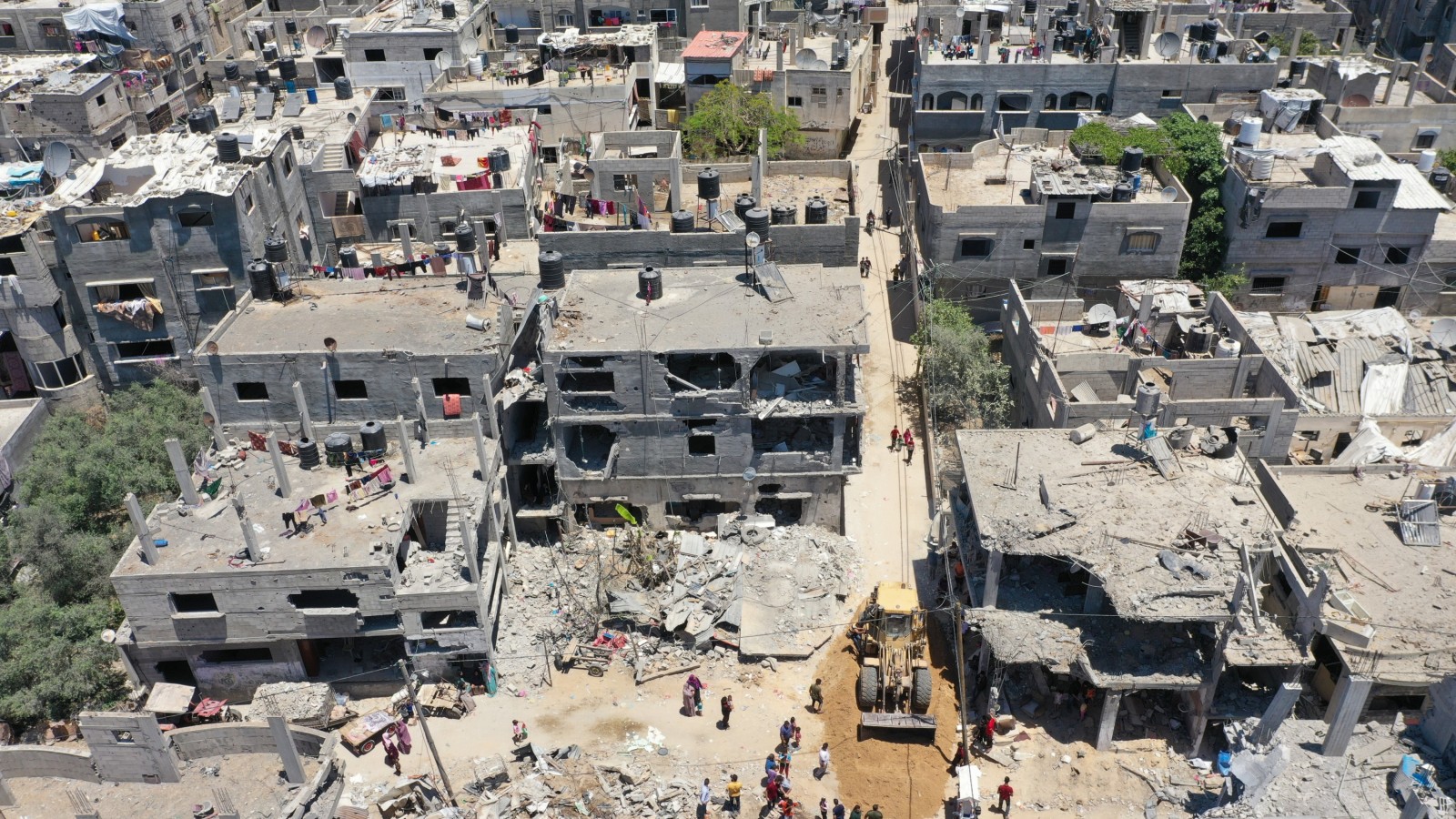 Millones de palestinos debieron abandonar sus hogares en la Franja de Gaza