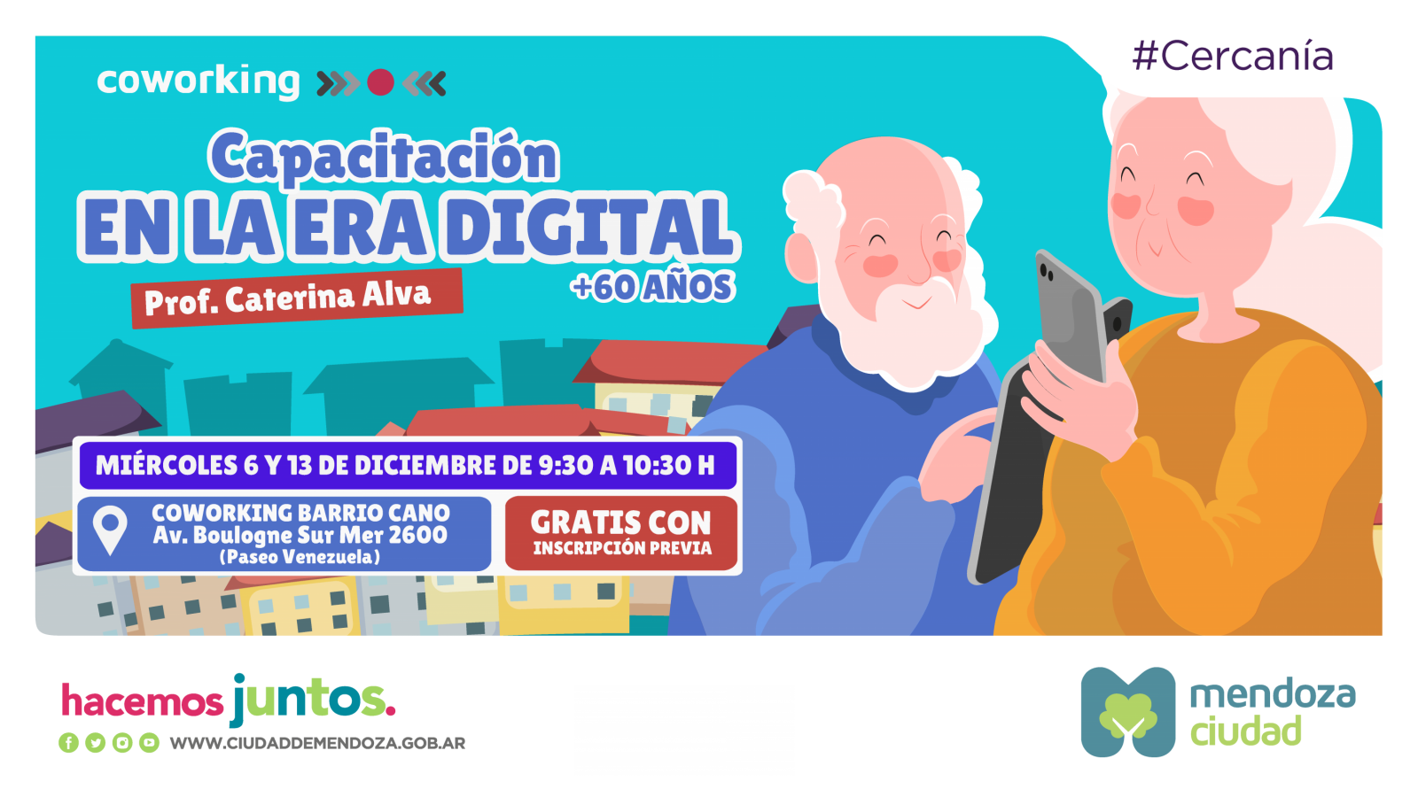 No te pierdas la capacitación en la Era Digital
