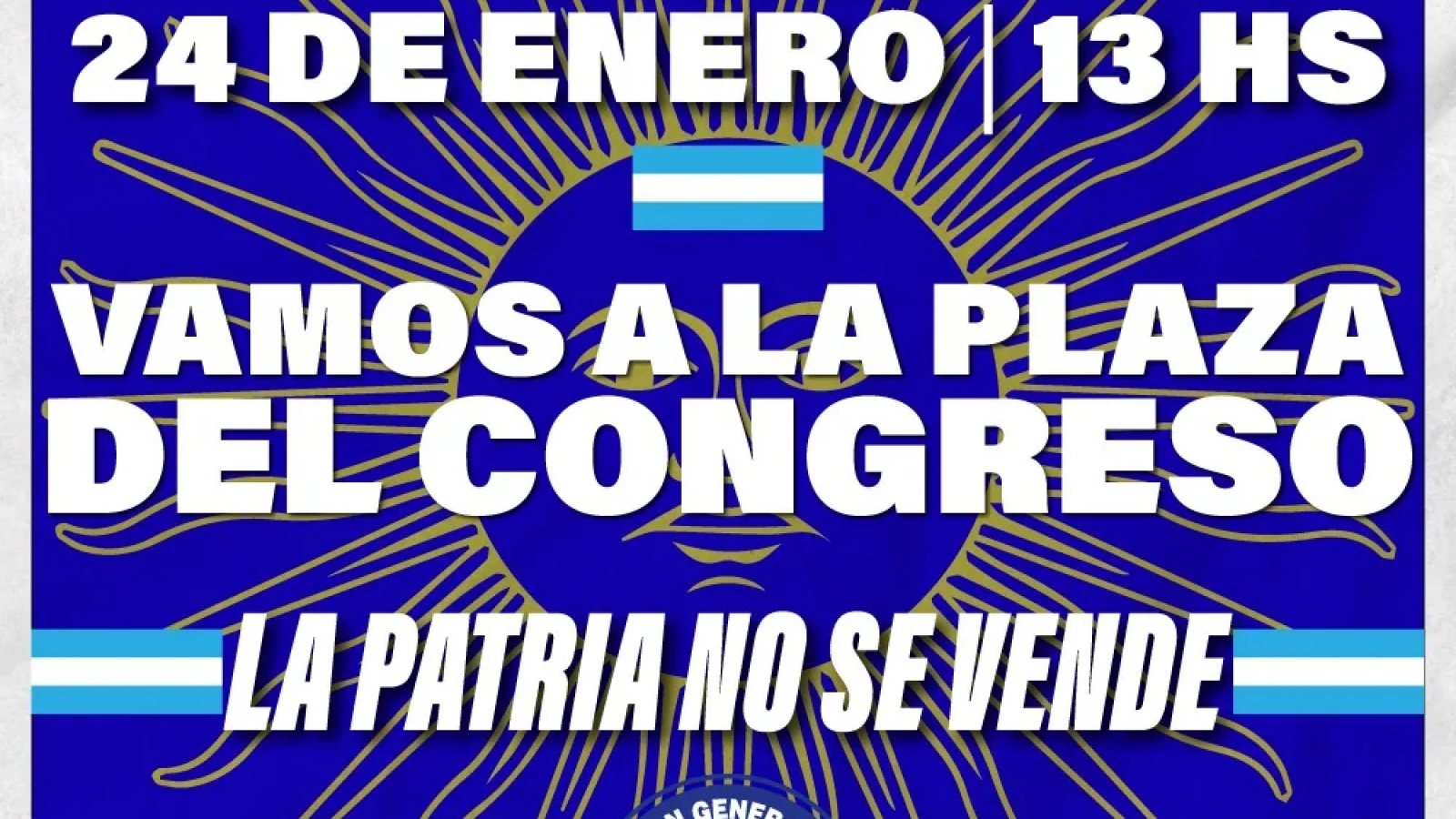 Un paro nacional histórico, con el apoyo de las centrales obreras del mundo.