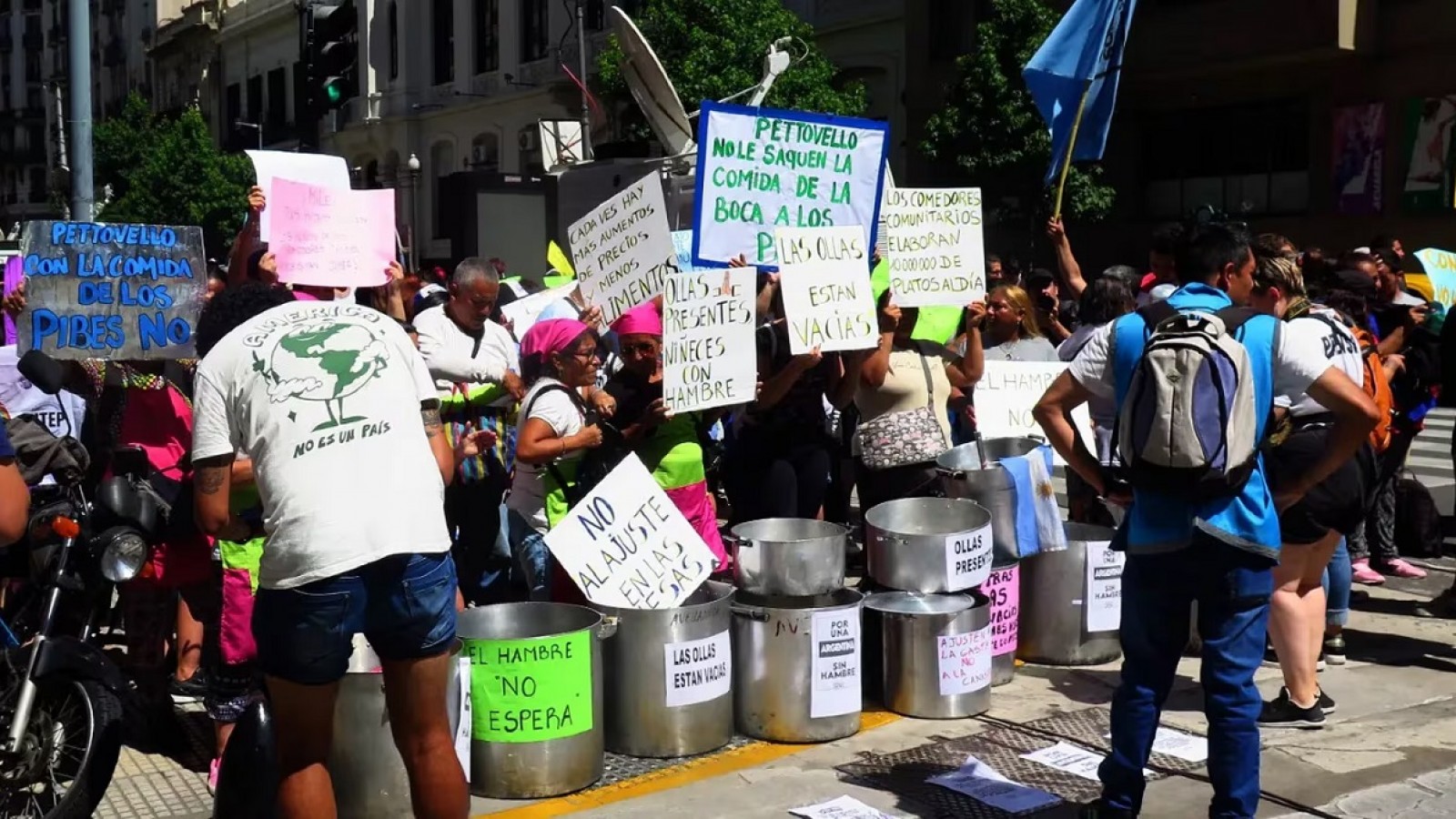 Movimientos sociales organizan plan de lucha por "falta de alimentos y la emergencia alimentaria"