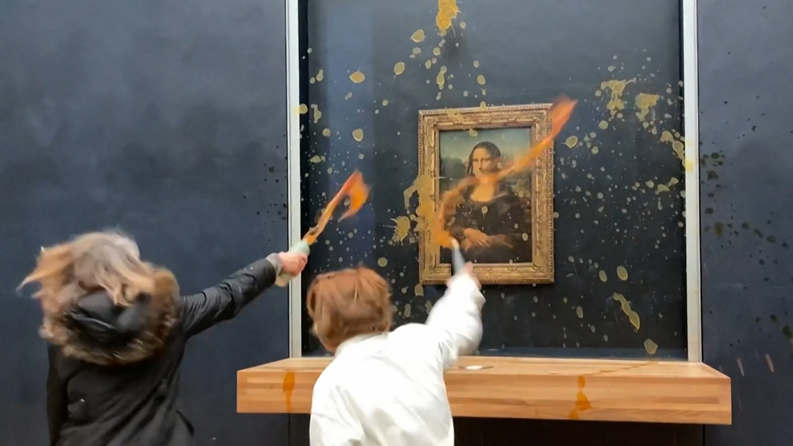 La Gioconda no tomó la sopa. Un nuevo atentado contra la obra de Leonardo