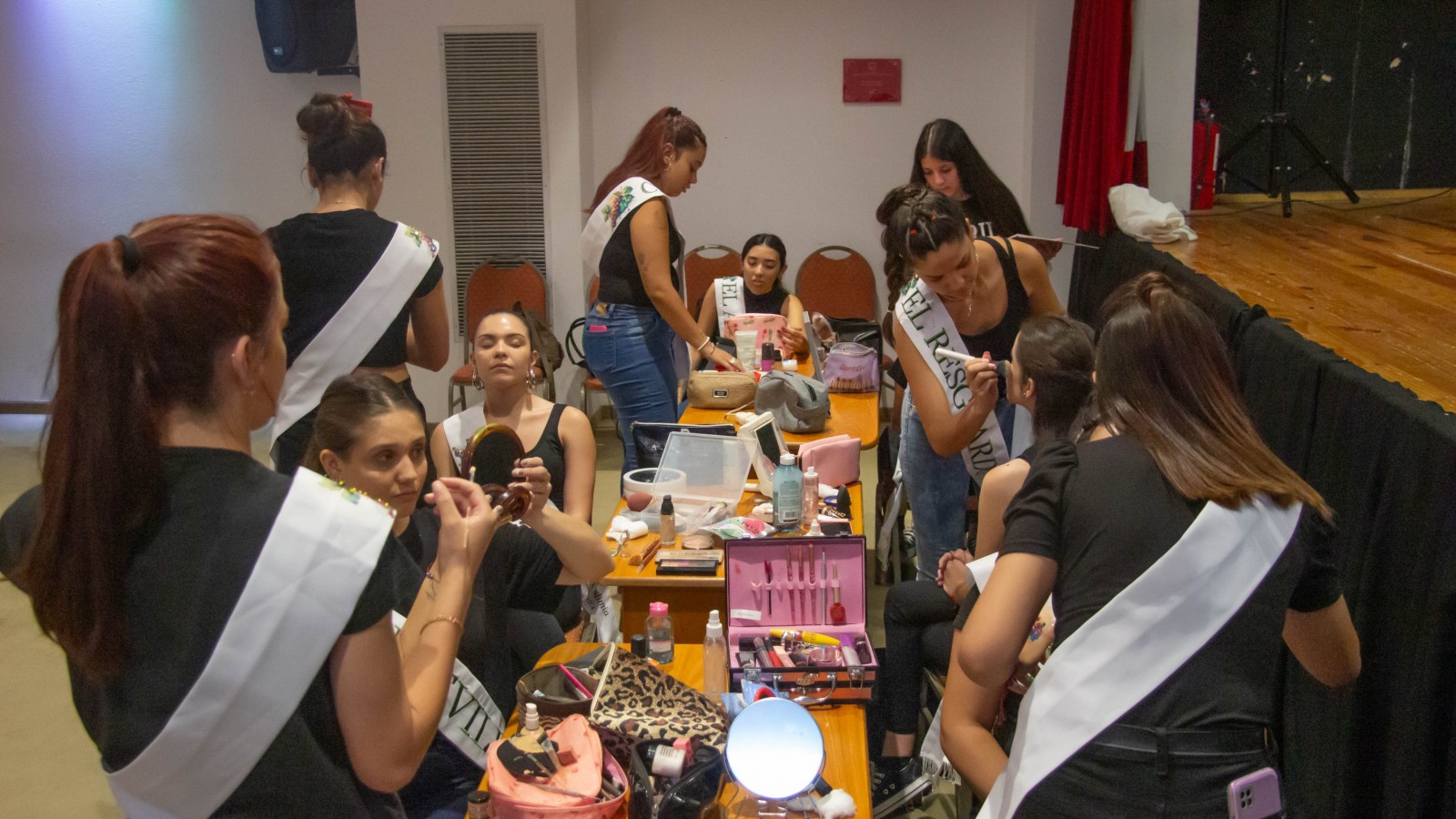 La amplia agenda de capacitaciones de las embajadoras lasherinas, previa a la coronación departamental