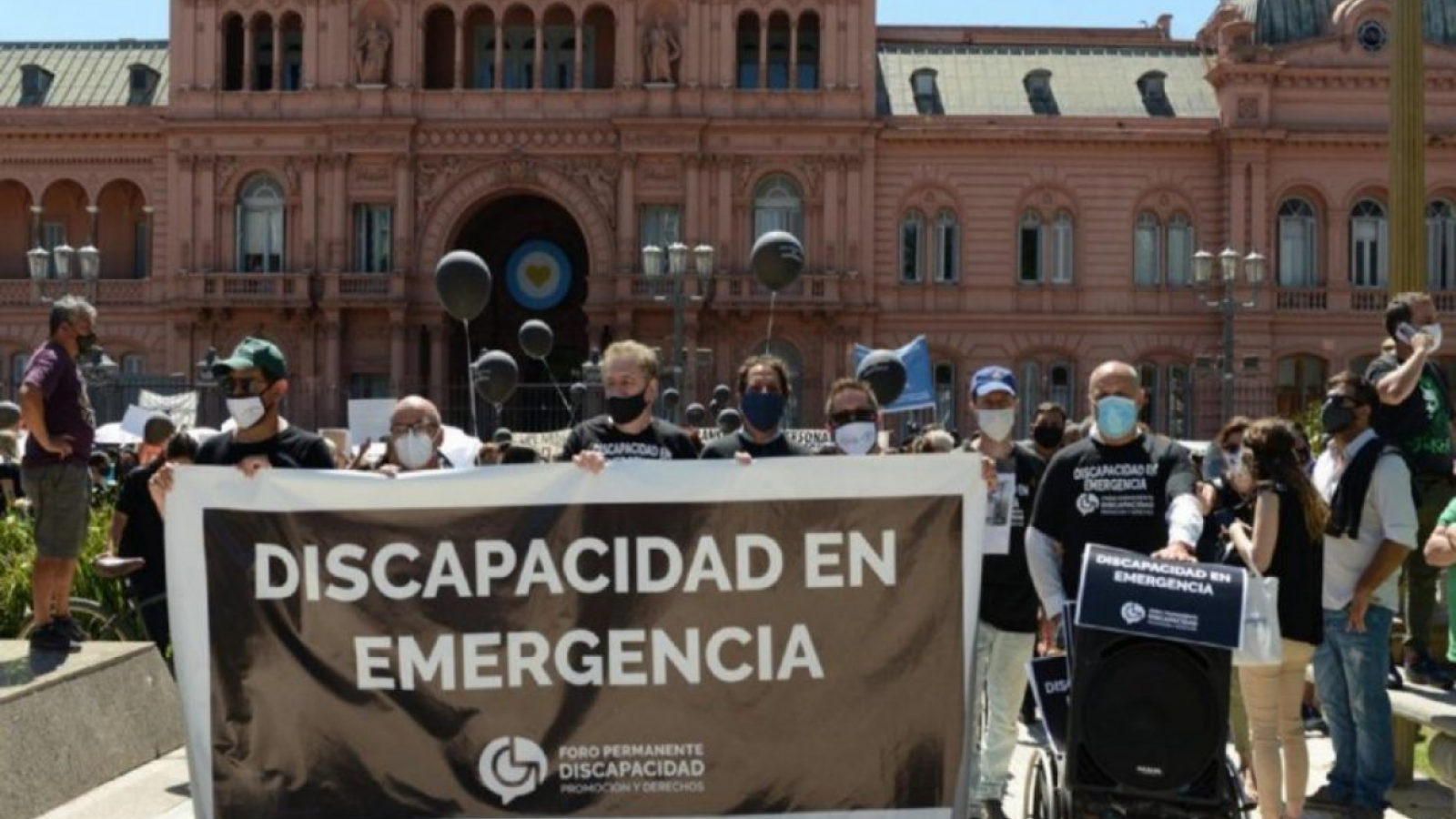 Discapacidad se manifestará en la Residencia de Olivos por la emergencia del sector