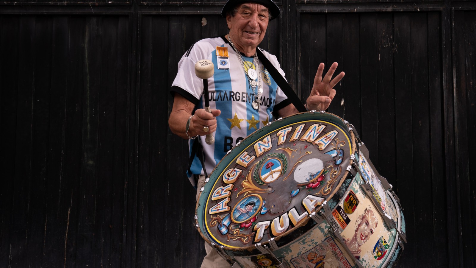 Murió el "Tula", el hincha más famoso de la Selección Argentina