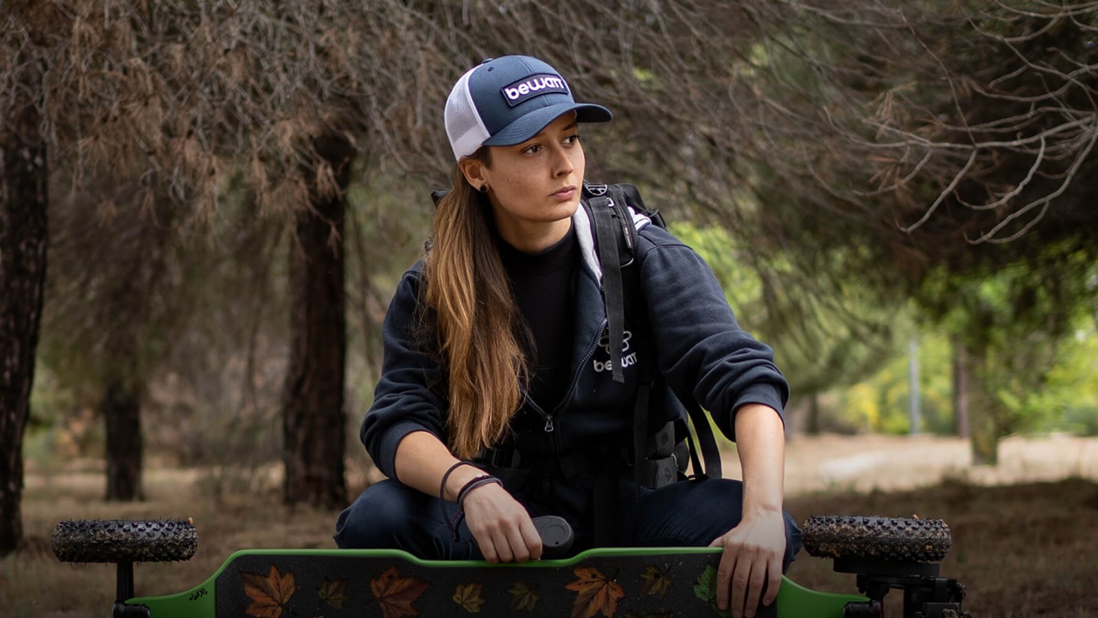 Es mendocina, tiene un récord Guinness y recorrerá Mendoza en skate eléctrico