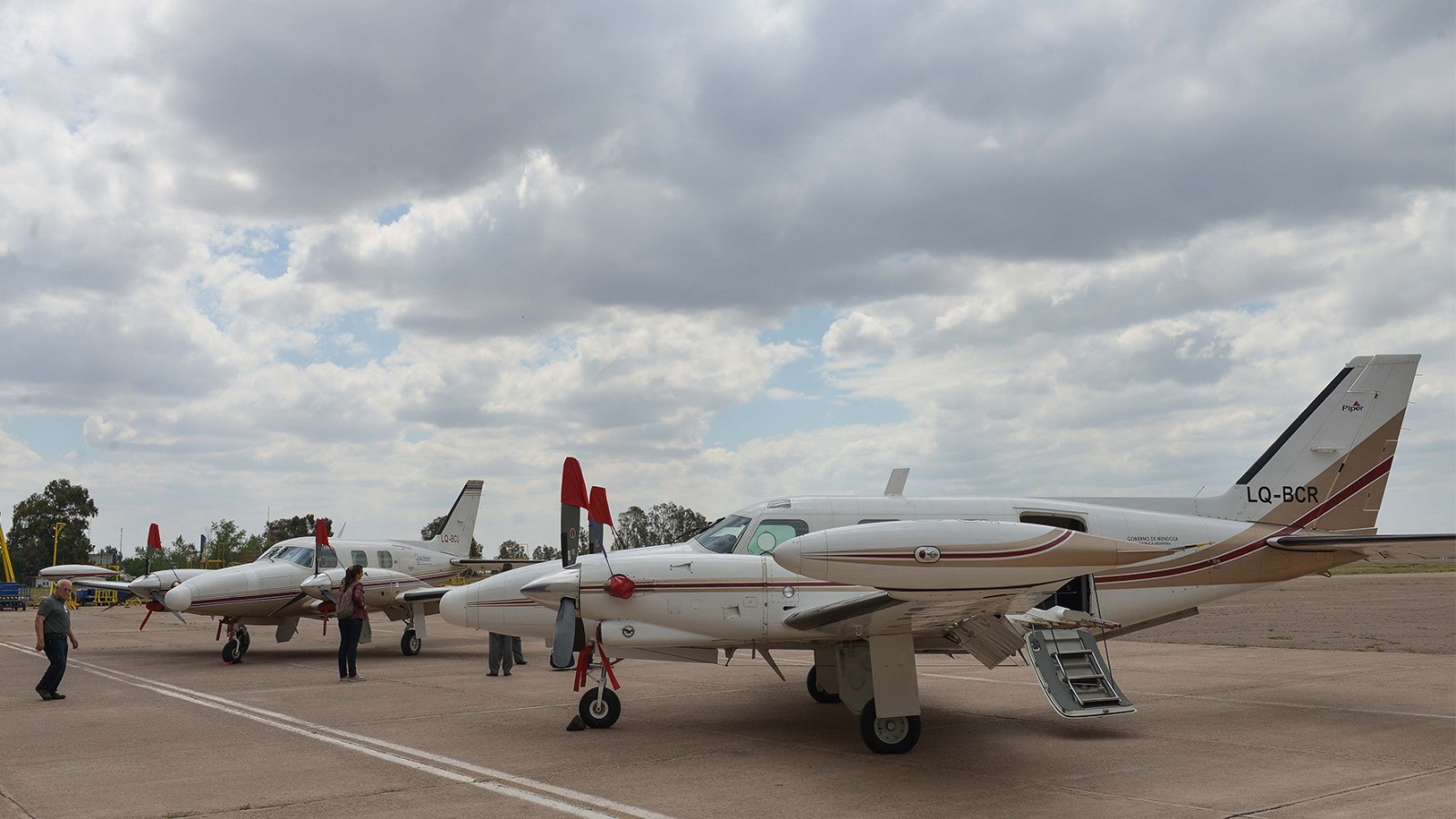 Con pronóstico de tormentas, los pilotos de la lucha antigranizo comenzaron un paro