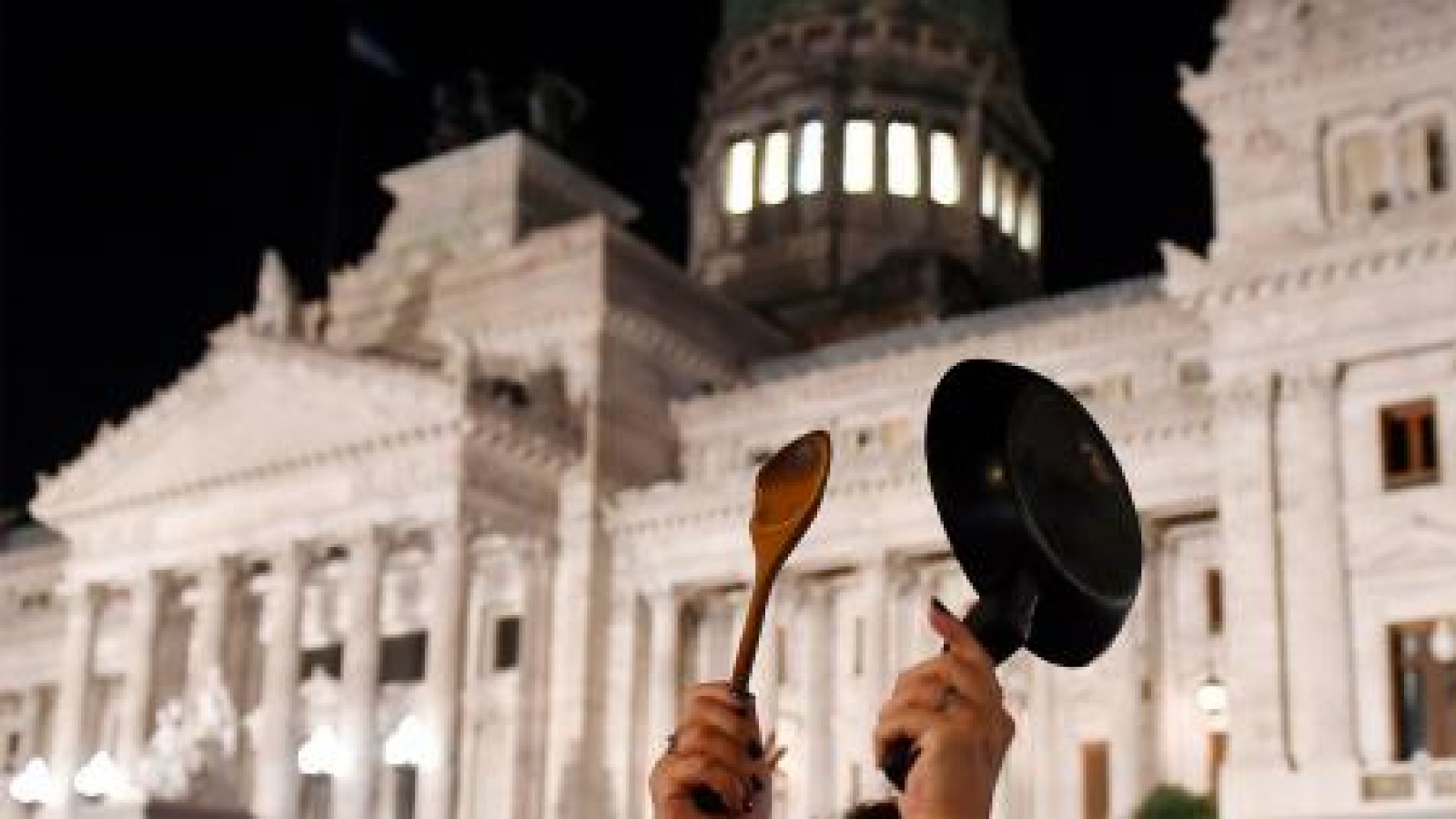 Marchas a favor y en contra en la apertura de sesiones cuando hable Milei
