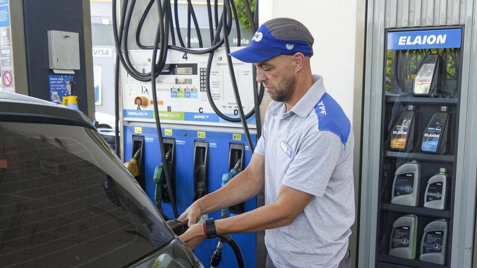 YPF aumentó los combustibles un 7,5% en todo el país