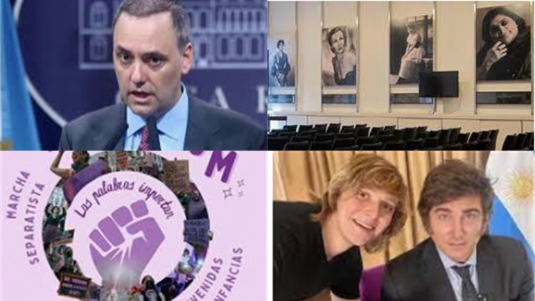 En el marco de la jornada mundial de reflexión #8M Milei ataca al colectivo de Mujeres